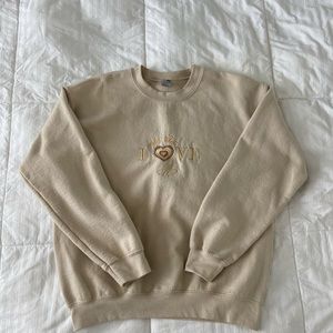 “all the love , H” harry styles crew neck
